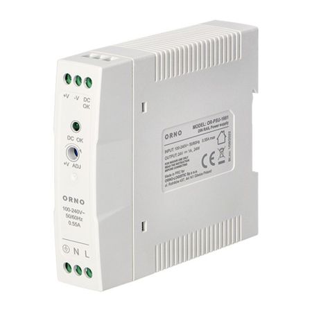 ORNO OR-PSU-1661 napajanje industrijsko 24V DC 1.00A 20W za DIN šinu IP20, PVC kućište