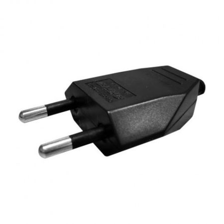 OR-AE-13241/B EURO utikač ravni crni 2.5A ORNO