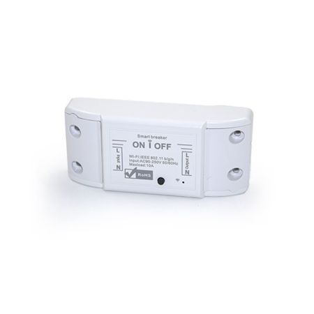 MS-B101 pametni prekidač WiFi smart breaker 10A 2.4GHZ beli Mitea Electric