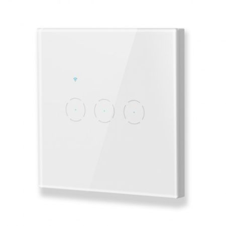 MS-701-3-W TOUCH pametni prekidač WiFi smart breaker 10A 2.4GHZ beli Mitea Electric