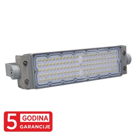M457100 6500K modularni SMD LED reflektor 100W sivi 6kV .IES IP65 5Y Mitea Lighting