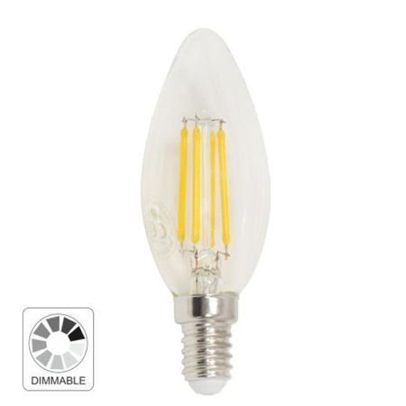 LED sijalica filament E14 4W 2700K B35 Mitea Lighting