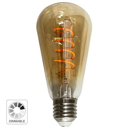 LED sijalica filament E27 4W 2200K ST64 Mitea Lighting