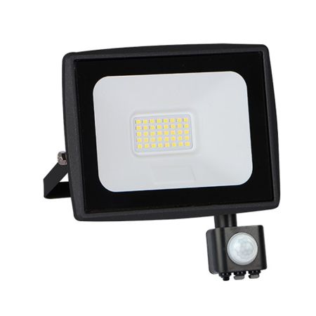 M490030-RLS-C3 6500K SMD ECO LED reflektor sa senzorom crni 30W IP65 Mitea Lighting