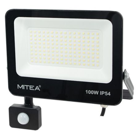 M490100-RLS-C6 CRNI 6500K SMD ECO LED reflektor sa senzorom 100W IP54 Mitea Lighting