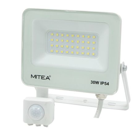 M490030-RLS-B5 6500K SMD ECO LED reflektor sa senzorom 30W BELI IP54 Mitea Lighting (25 mes.)