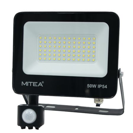 M490050-RLS-C5 6500K SMD ECO LED reflektor sa senzorom 50W CRNI IP54 Mitea Lighting (25 mes.)