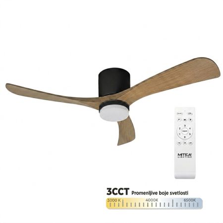 MV5010-CWD plafonski ventilator 35W sa svetlom LED CCT 18W fi117cm sa daljinskim upravljačem Mitea Lighting (25 mes.)