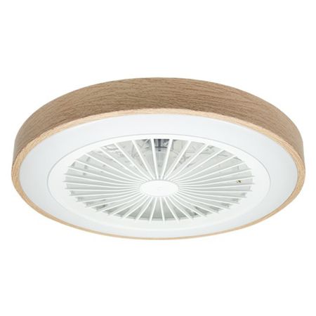 MV5020-WD boja drveta plafonski ventilator 18W sa svetlom CCT LED 18W fi508mm sa daljinskim upravljačem Mitea Lighting (25 mes.)