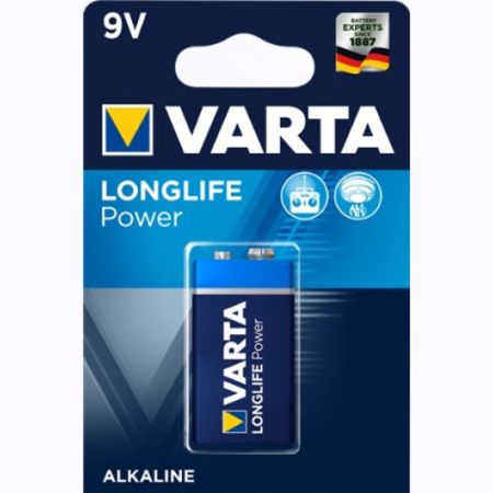 Bat. Longlife Power 9V 6LR61 Varta