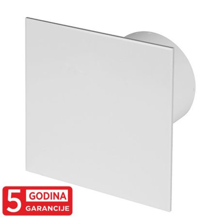 WTB100 FI100 beli kupatilski aspirator-ventilator sa klemom 5Y TRAX AWENTA