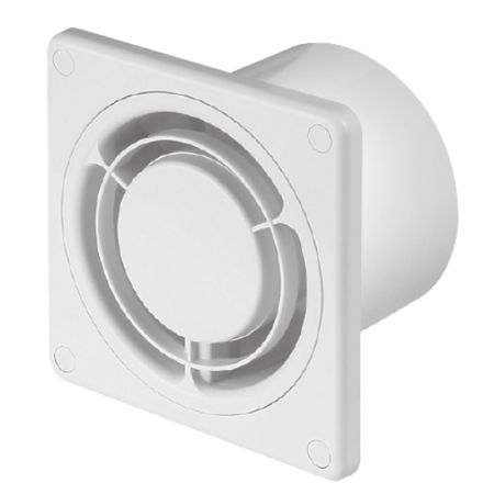 WWR100 FI100 beli kupatilski aspirator-ventilator sa klemom RING AWENTA