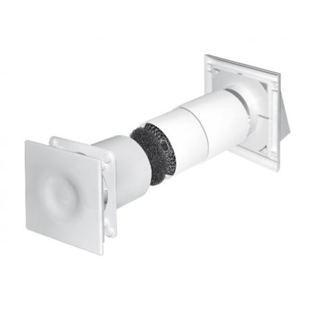 HRV125P FI125 beli rekuperator sa povratom toplog vazduha AWENTA