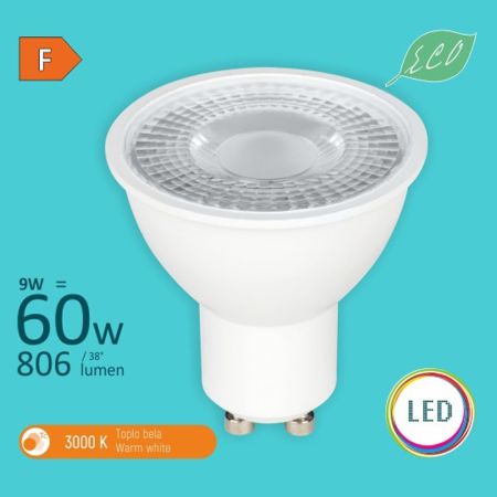 LED sijalica ECO GU10 9W M2 MR16 Mitea Lighting
