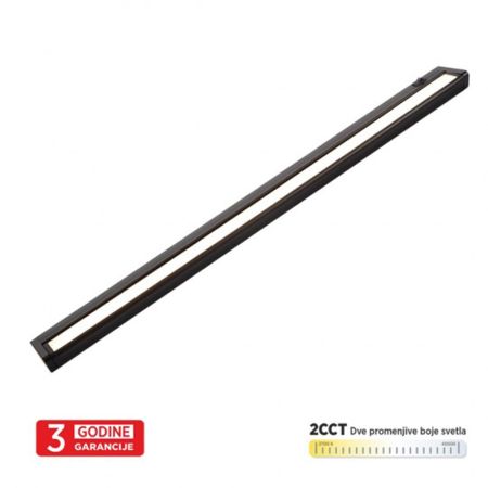 M203826-B 10W 2CCT 2700K/4000K crna roto LED lampa 800lm Mitea Lighting