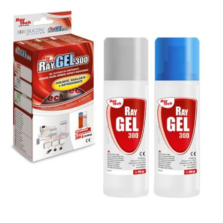 Ray Gel 300-T - dvokomponentna providna masa za livenje (300 gr) blister Raytech