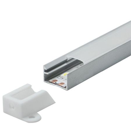 M506 Aluminijumski profil za LED trake nadgradni set sa difuzorom 2000x14.4x8.8mm Mitea Lighting