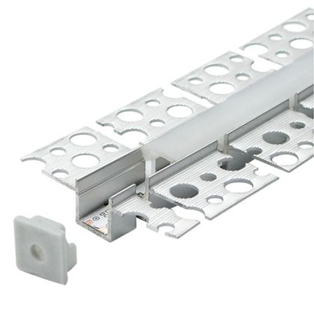 MA5313 FLEX Aluminijumski profil za LED trake 53x13x2000mm sa difuzorom 2m Mitea Lighting