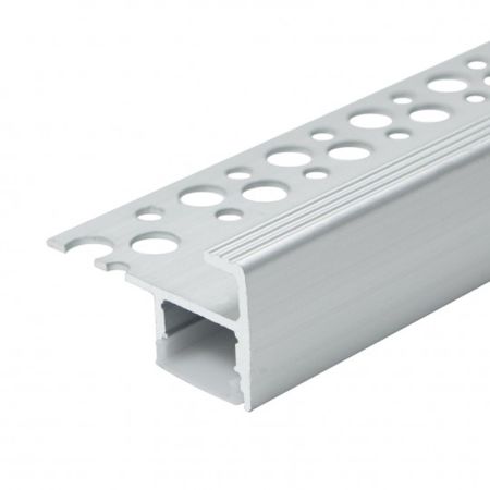 MA06-A SIVI Aluminijumski profil za LED trake 40x22x2000mm za pločice/stepenice sa difuzorom 2m Mitea Lighting