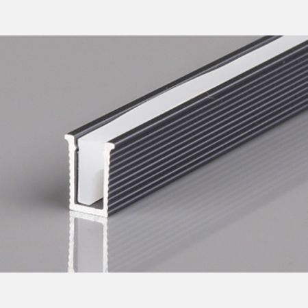 MA6490-GR Tamno sivi Aluminijumski profil za LED trake 6.4x9x2000mm ugradni sa difuzerom 2m Mitea Lighting