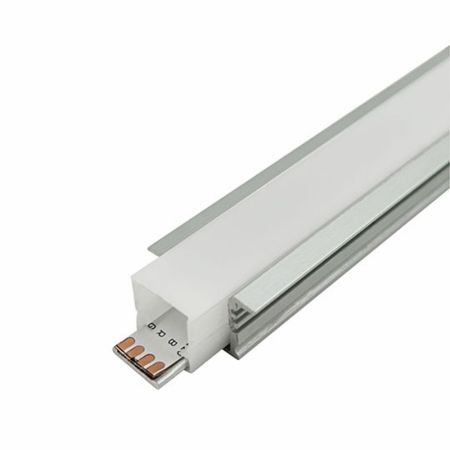 MA605-A-FS IP65 Sivi aluminijumski profil za LED trake nadgradni set sa difuzorom 2000x17.4x12.2mm Mitea Lighting
