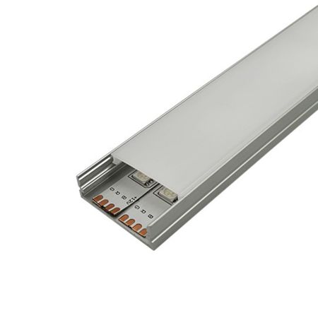 M3010-A Sivi aluminijumski profil za LED trake nadgradni set sa difuzorom 2000x30x10mm Mitea Lighting