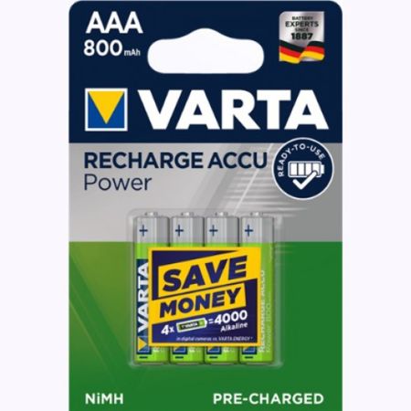 Bat. Power Play ready to use HR03 800mAh Varta