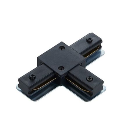 M-2TRACK-T-B crni PVC konektor za monofazni šinski reflektor Mitea Lighting