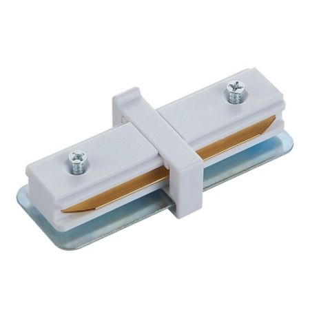 M-2TRACK-NASTAVAK-W crni ravni (nastavak) PVC konektor za monofazni šinski reflektor Mitea Lighting