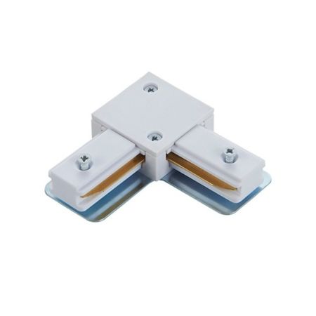 M-2TRACK-L-W beli PVC konektor za monofazni šinski reflektor Mitea Lighting