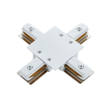 M-2TRACK-X-W beli PVC konektor za monofazni šinski reflektor Mitea Lighting