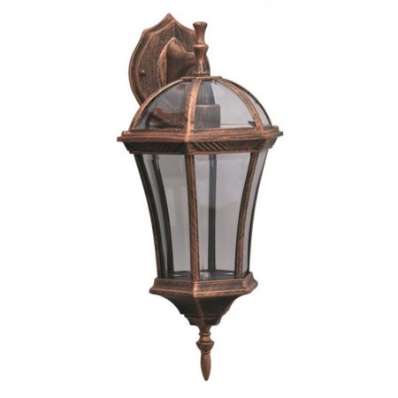 M2004-D BRAON max.1x60W IP44 E27 baštenska lampa, fenjer Mitea Lighting