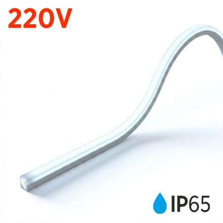 MLI-2835-230V-120-D5 6500K 10W/1m 220-230V IP65 10x10mm 5m kotur NEON FLEX LED traka 120 LED/1m Mitea Lighting