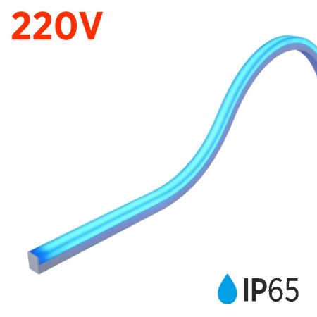 MLI-2835-230V-120-D5 PLAVA 10W/1m 220-230V IP65 10x10mm 5m kotur NEON FLEX LED traka 120 LED/1m Mitea Lighting