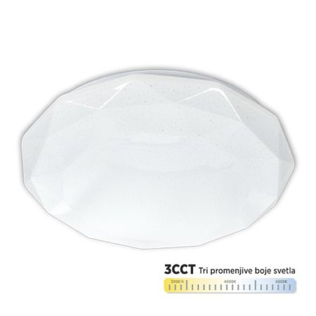 M205403-CCT 36W LED SMD DIP Switch 3000-6500K plafonjera dijamant Mitea Lighting