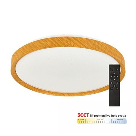 M205432 2x36W LED SMD 3000~6500K fi500mm CCT plafonjera sa daljinskim Mitea Lighting (25 mes.)