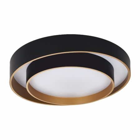 M205454 24W 6500K fi400 LED SMD crno-zlatna plafonjera Mitea Lighting (25 mes.)