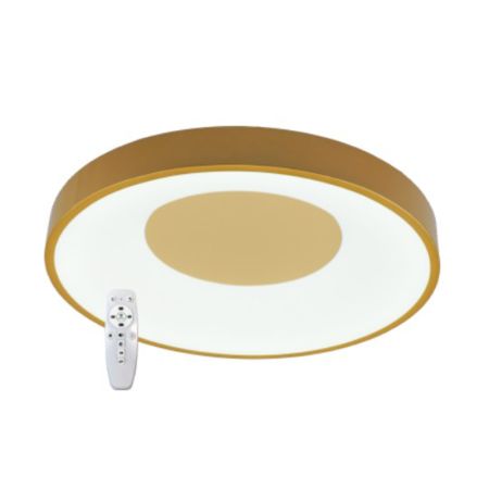 M205463 2x24W 3000~6500K 3CCT LED SMD zlatna plafonjera sa daljinskim 2.4G Mitea Lighting (25 mes.)