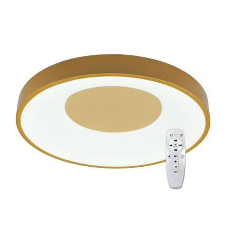 M205464 2x36W 3000~6500K 3CCT LED SMD zlatna plafonjera sa daljinskim 2.4G Mitea Lighting (25 mes.)