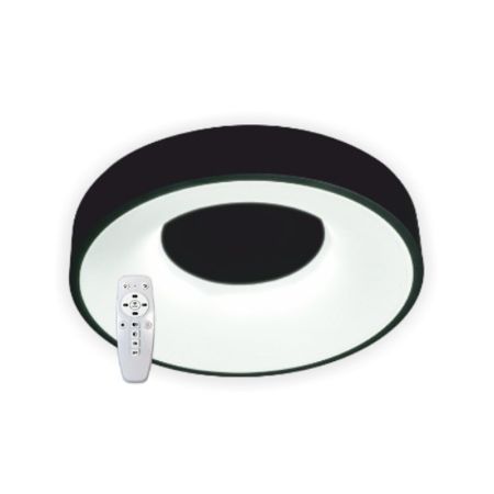 M205465 2x18W 3000~6500K 3CCT LED SMD crna plafonjera sa daljinskim 2.4G Mitea Lighting (25 mes.)