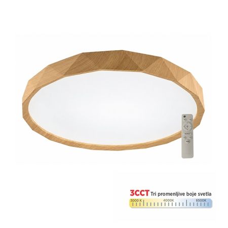 M205515-A 45W LED SMD CCT 3000~6500K fi500mm plafonjera sa daljinskim Mitea Lighting (25 mes.)