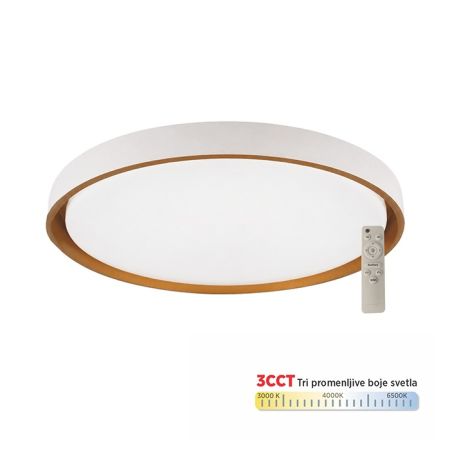M205519-A 45W LED SMD CCT 3000~6500K fi500mm plafonjera sa daljinskim Mitea Lighting (25 mes.)