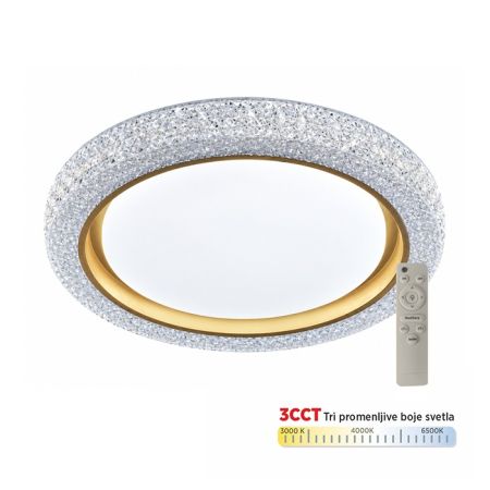 M205523-A 45W LED SMD CCT 3000~6500K fi500mm plafonjera sa daljinskim Mitea Lighting