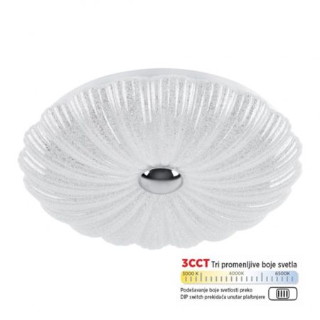 M205543 BELA 15W LED CCT DIP switch 3000~6500K plafonjera Mitea Lighting
