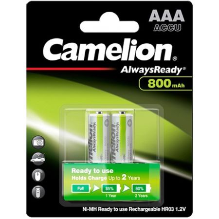 Baterije punjive HR03 800mAh NiMh always ready Camelion