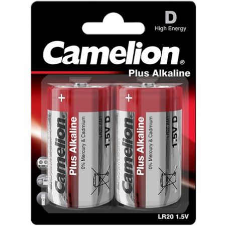Baterije super alkalne LR20 Camelion