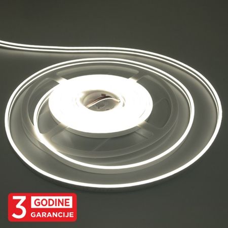 MLV-2835-120-ML 24V 6500K 5m 4x10mm IP67 LED NEON FLEX traka 9.5W 120 LED/1m 3Y Mitea Lighting