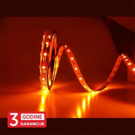 MLR-2835-60-ML AMBER LED traka 5m 12V 60 LED/1m 5W/1m IP20 Mitea Lighting