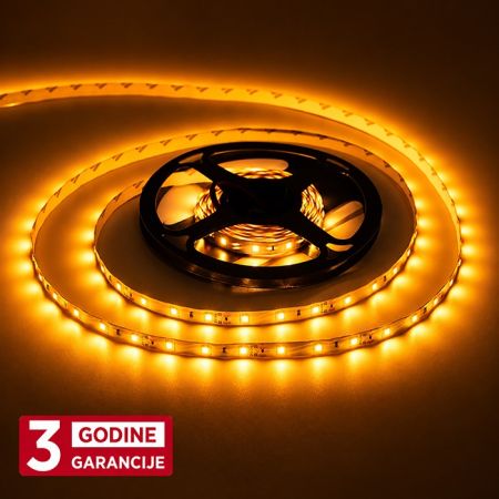 MLR-2835-60-ML AMBER LED traka 5m 12V 60 LED/1m 5W/1m IP20 Mitea Lighting