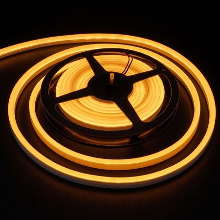 MLG-2835-120-ML 5m IP67 amber 7.5W/1m LED NEON FLEX traka 12V 120 LED/1m Mitea Lighting